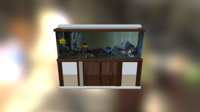 Fish Tank 3D Model