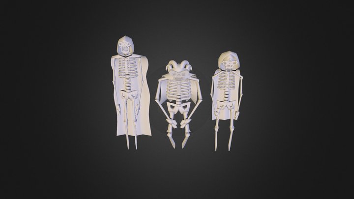 S K E L E T O N S 3D Model