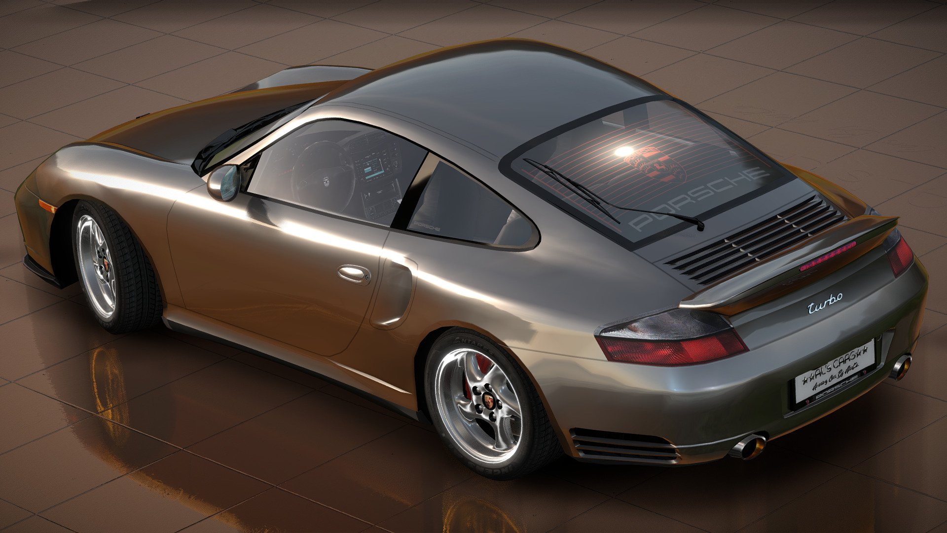 Porsche 911 Turbo (996) - Download Free 3D model by ᗩᒪE