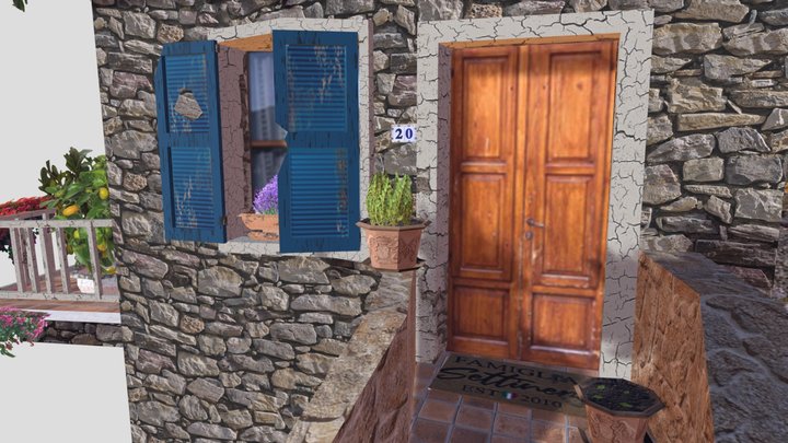 DAE Diorama - By the ocean 3D Model