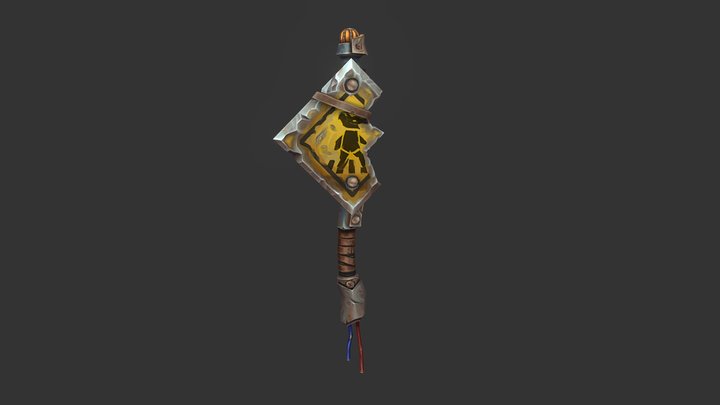 goblin_1h_Axe 3D Model