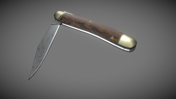 Mesh Knife 01 3D Model