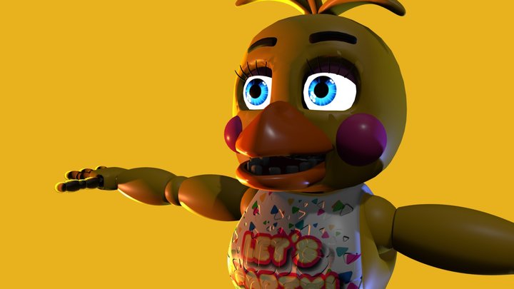 Toy-chica- 3D Model