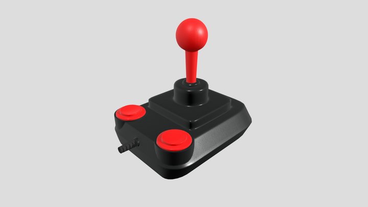 Competition Pro Joystick 3D Model
