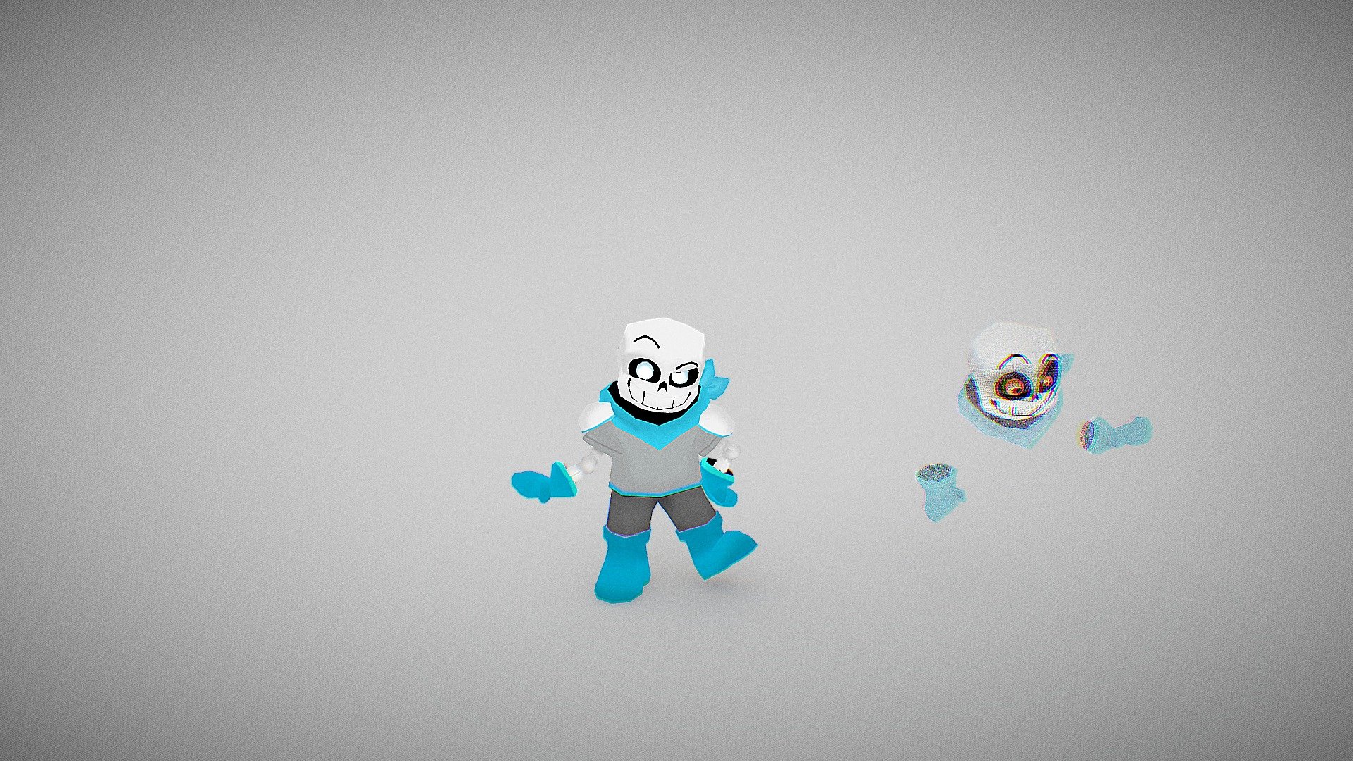 Underswap Sans + Dustswap Low-polyish Models - 3D model by DarksArtworks  (@epicdarkcelebi94) [8ba1785]