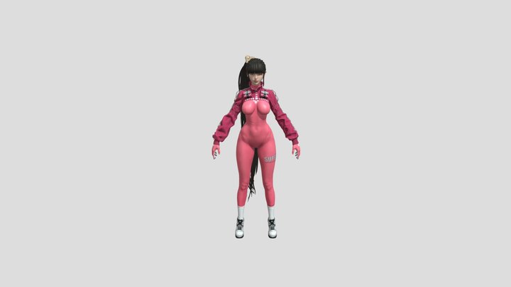 EVE Nikke Suit 3D Model