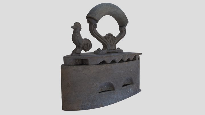 Coal iron 3D Model