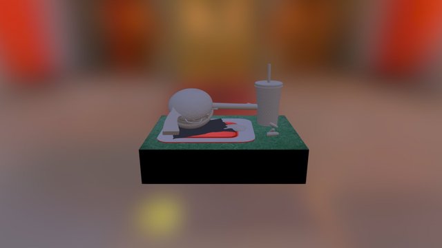 burgergun 3D Model