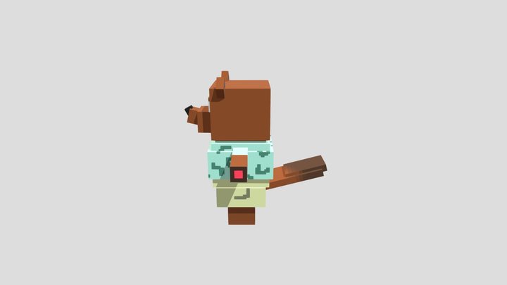 Tom Nook Cubico 3D Model