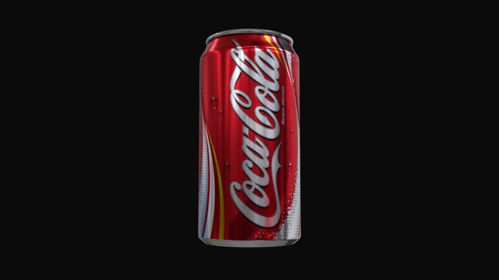Can soda Cocacola