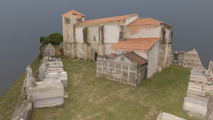 Iglesia de Santa María de Retorta, Laza 3D Model