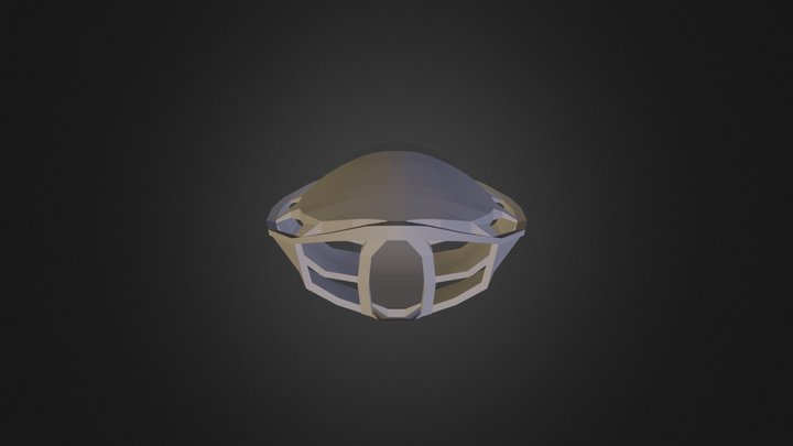 Turtle Shell Modern 3D Model