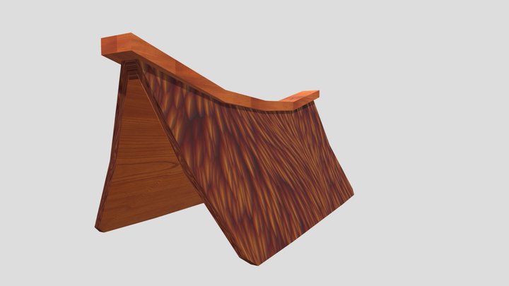 wooden hut 3D Model