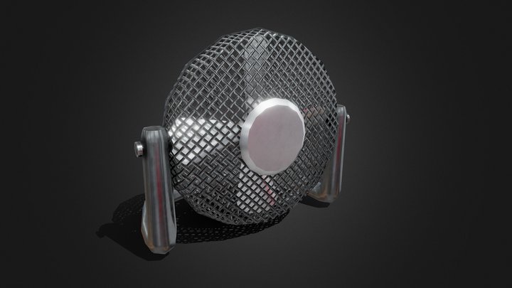 Floor Fan 3D Model
