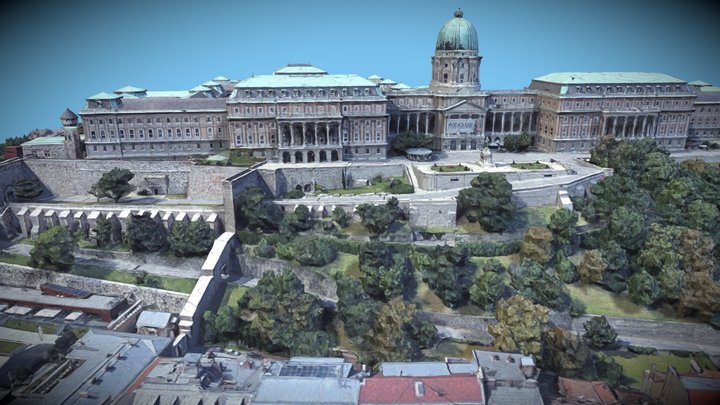 Buda Castle, Budapest, Hungary – Modello 3D gratuito STL