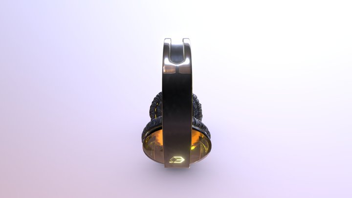RD3 Headphones 3D Model