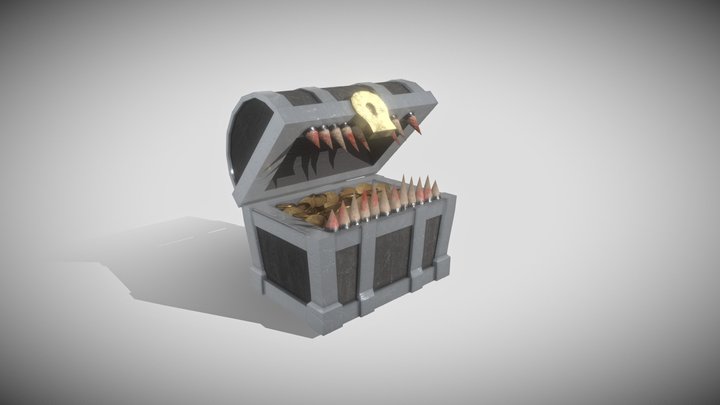 Chest Mimic 3D Model