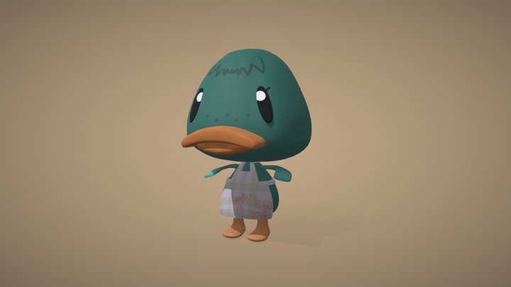 Animal Crossing Villager (OC) 3D Model