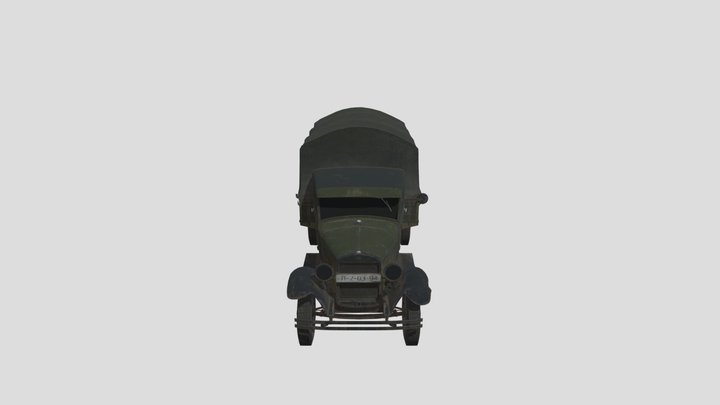Gaz AA – Kostenloses 3D-Modell STL