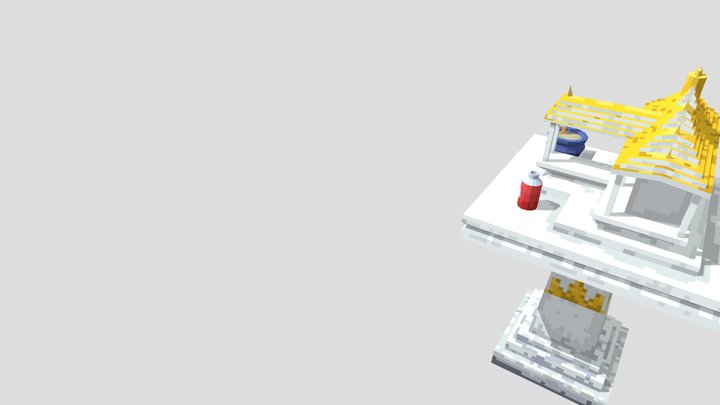 Thai spirit house 3D Model