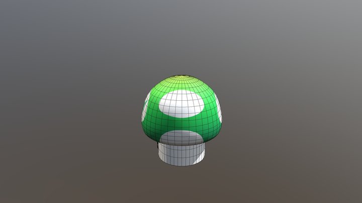 Vine Shroom 3D Model