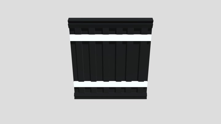 Spaceship Wall – Kostenloses 3D-Modell STL