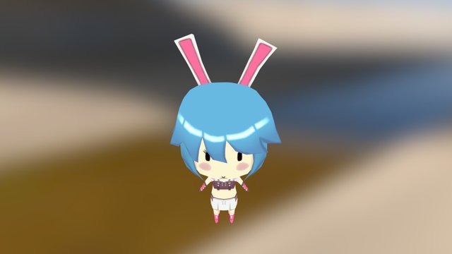 Bunny -Cute 3D Model