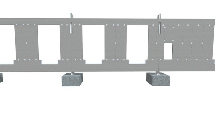 ESTUDO DOS PAINÉIS 3D Model