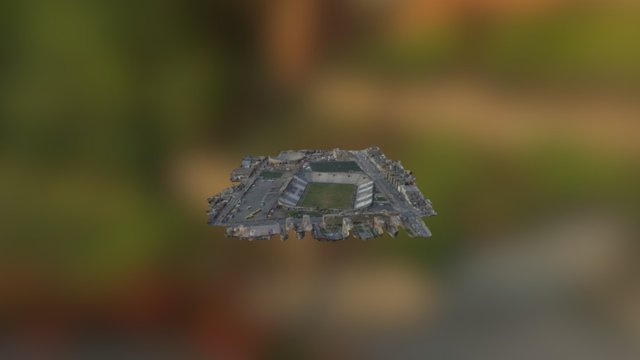 Estadio Matute 3D Model