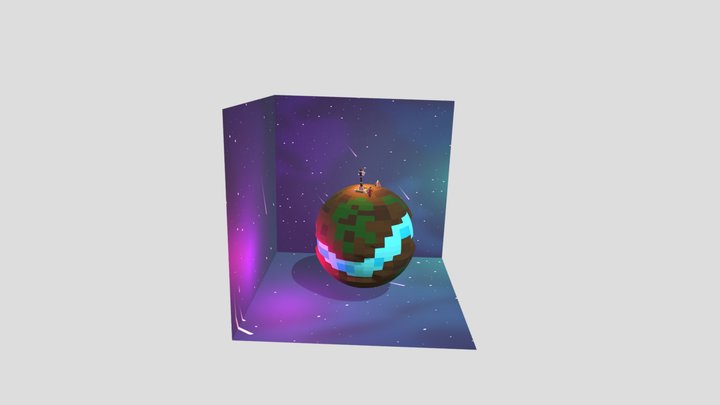 Principito Y Farol 3D Model