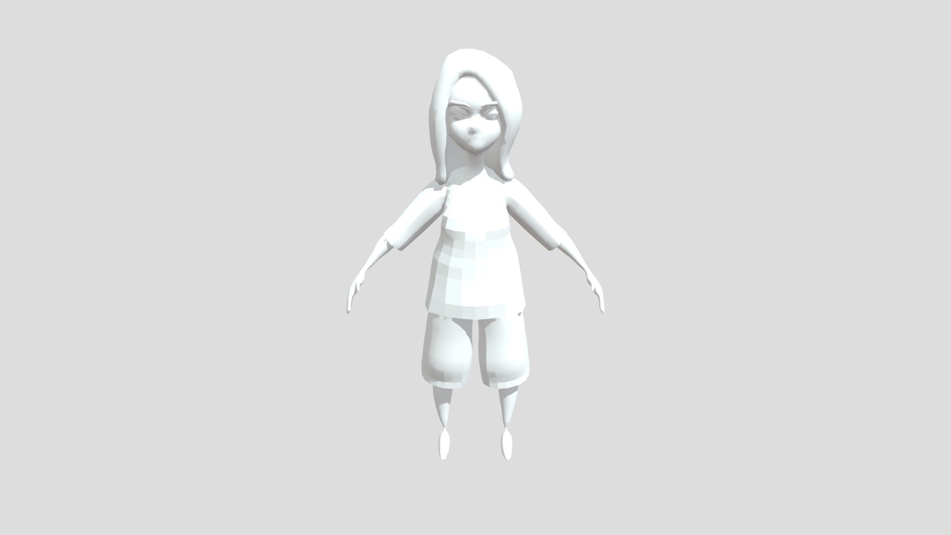 Retopology Stylised Character