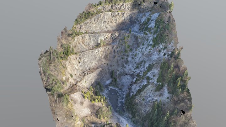 Steinbruch Schwarze Ahe 3D Model