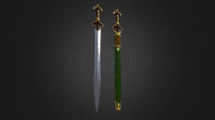 LOTR - Mirkwood Sword 3D Model