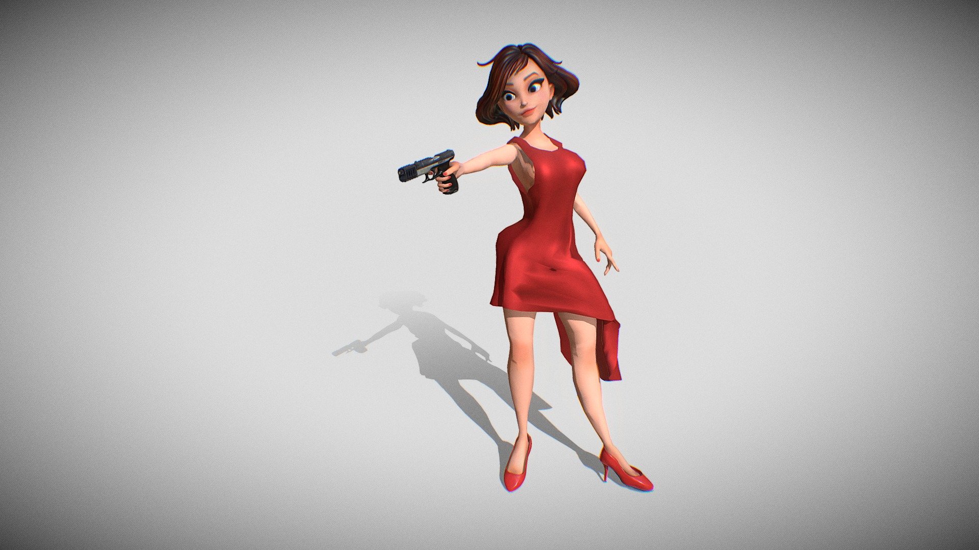 Agent Girl Download Free 3d Model By Hosein Hajipour Hoseinhajipour 8bb4ba0 Sketchfab 