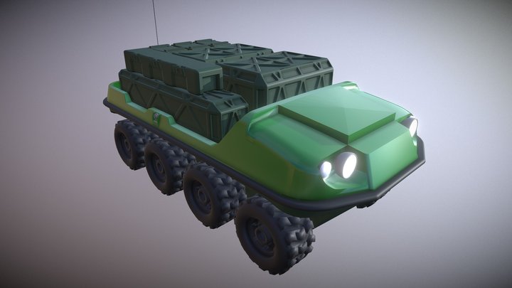 FRED the ATV of stargate 3D Model