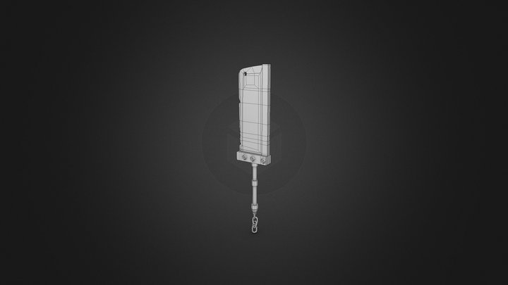 Two Handed Cleaver 3D Model