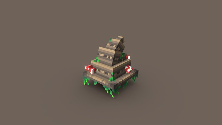 Fungi Enchanter's Cap 3D Model