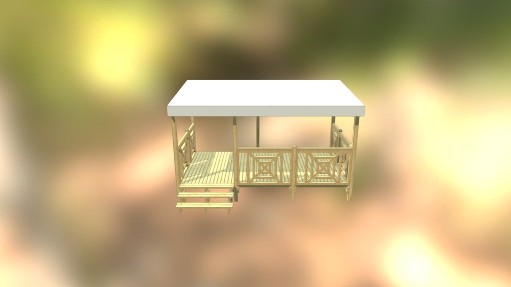 Terrasse couverte 4,50x2,60m
