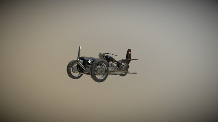 motorplane 3D Model