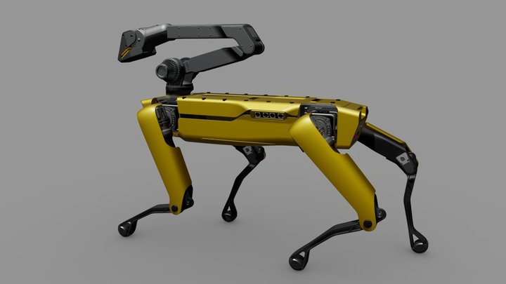 Spot Mini 3D Model