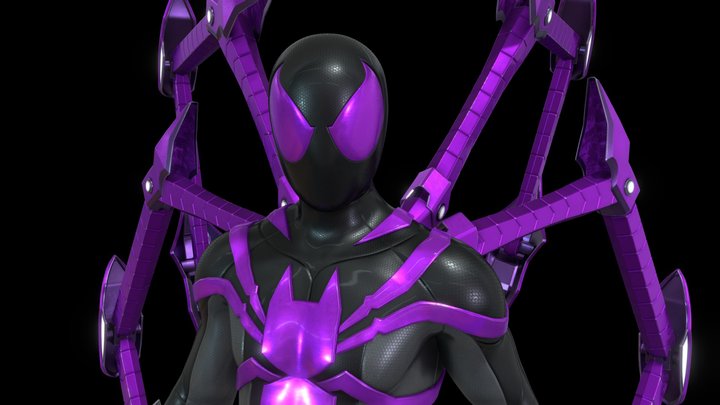 JazzyButter's Midnight-Spider 3D Model