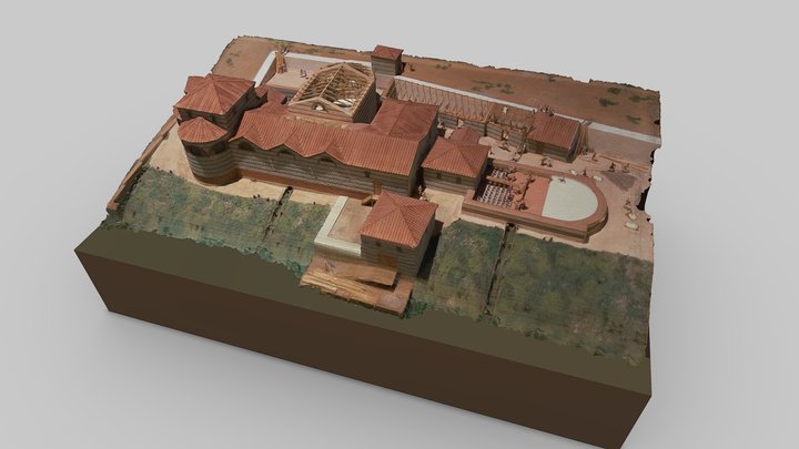 Roman Baths Model – Modello 3D gratuito STL