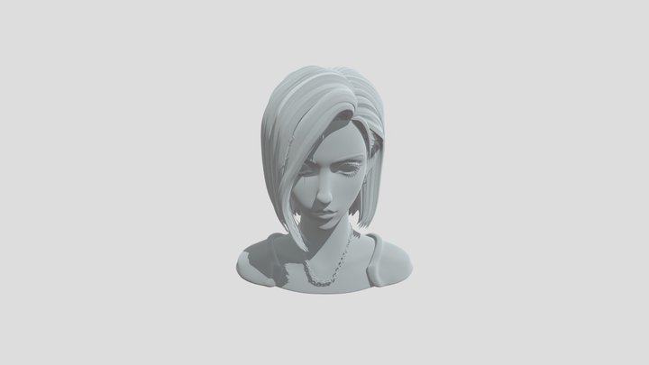 Golden Iris 3D Model