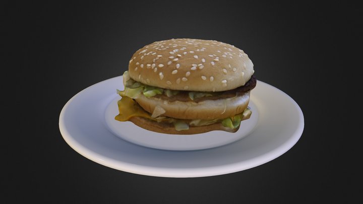 Hamburger 3D Model