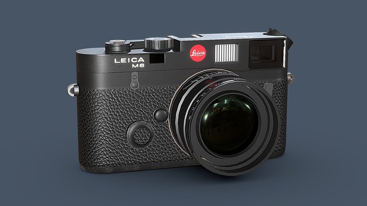 Leica M6 3D Model
