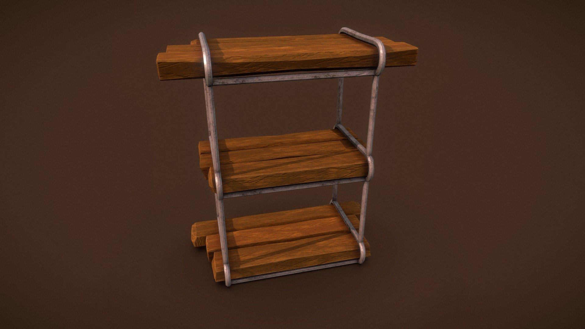 Stylized Shelf Rack - Buy Royalty Free 3D model by Tricky NPC (@tricky ...