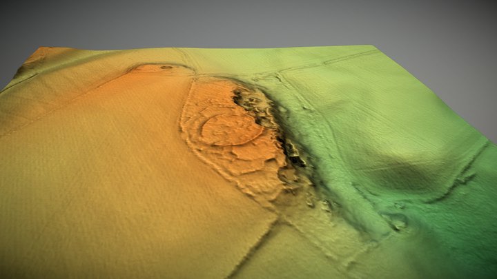 Isabella's Mount Camp, Northumberland (UK) – Modello 3D gratuito STL