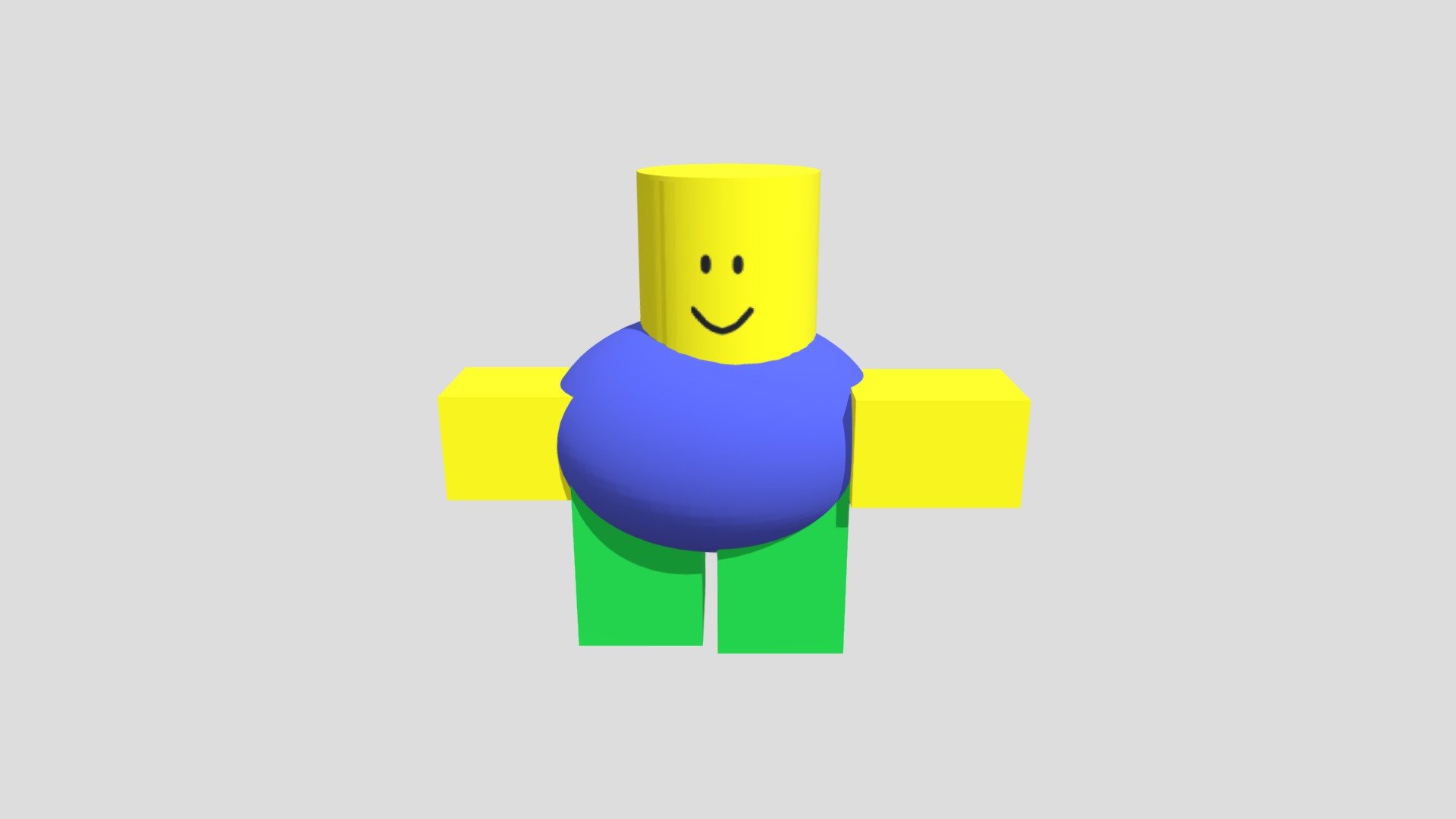 Roblox Noob Fat Download Free 3d Model By Tiranoyfe 8bbc246 Sketchfab 