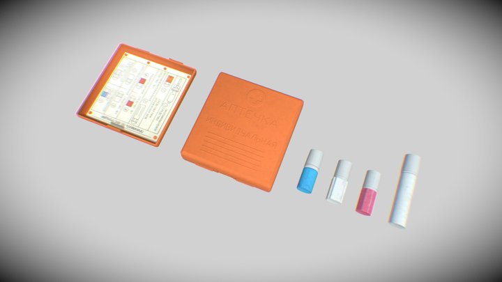 AI-2 Medkit 3D Model