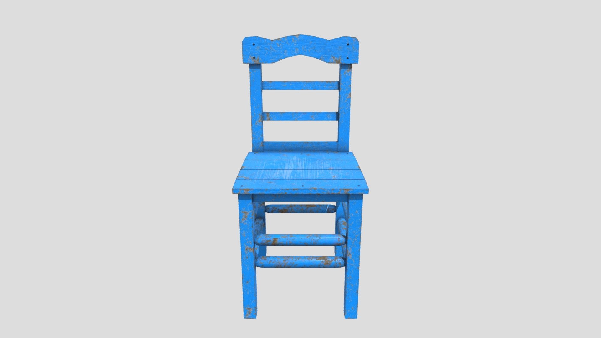 Puinen tuoli — Sketchfab embed 3D viewer